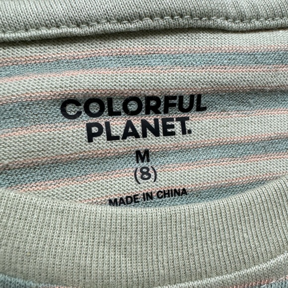 Boys Bundle Shirts Short Sleeves Terry Polo Casual Striped Tees NWT Sz M - Picture 6 of 9